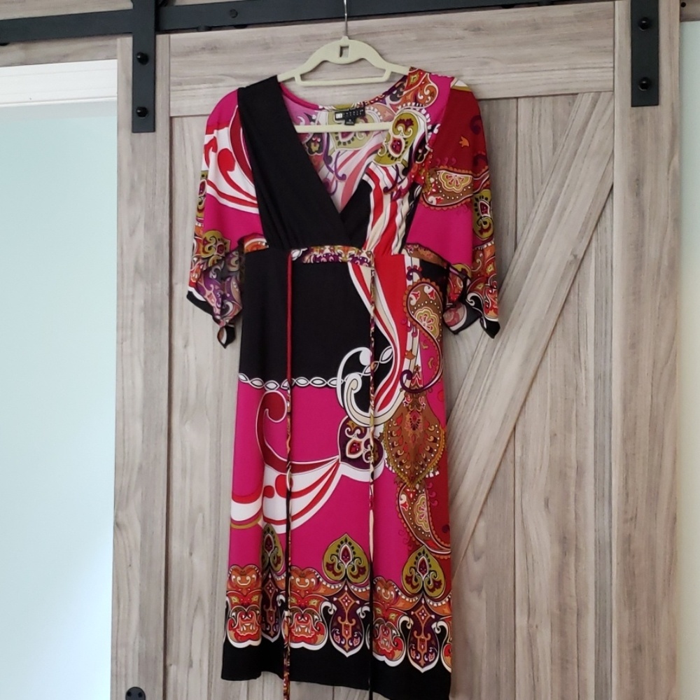 Pink Paisley dress